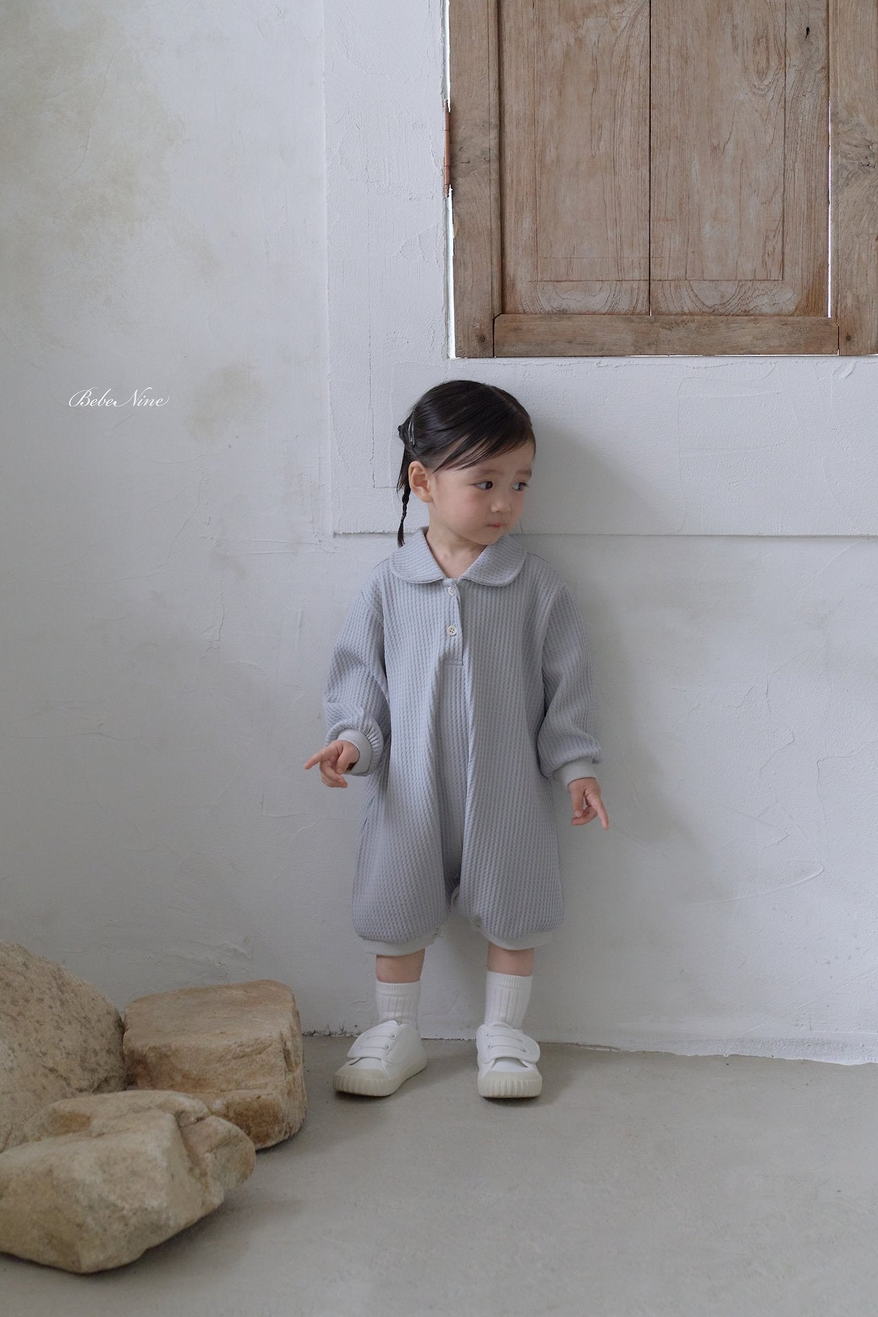［bebenine］Monaka Collar Suit