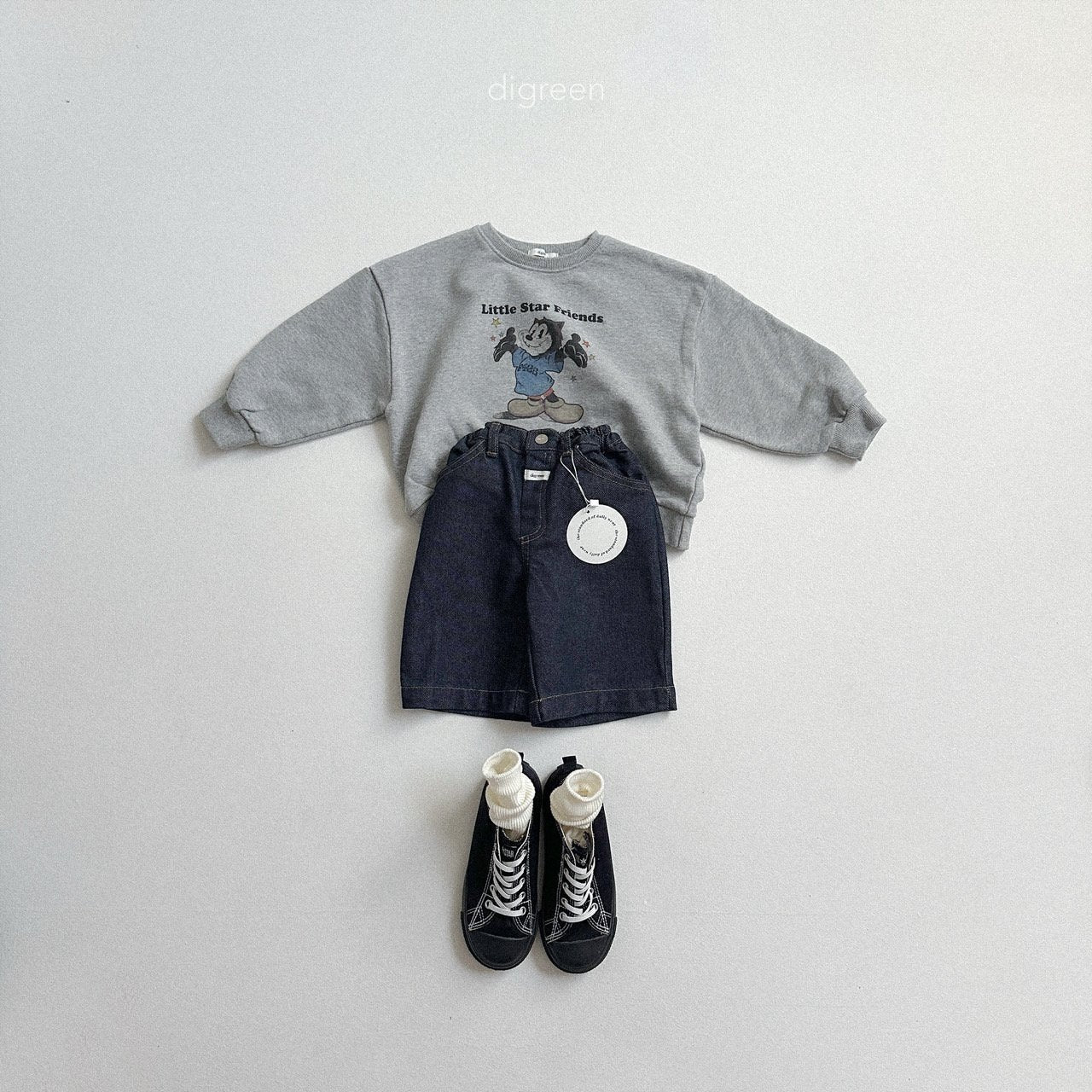［digreen］Non-fade bermuda shorts