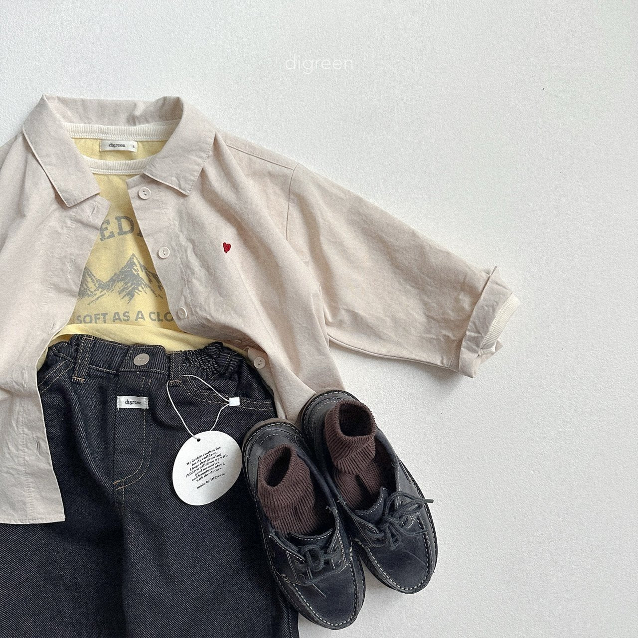 ［digreen］Non-fade bermuda shorts