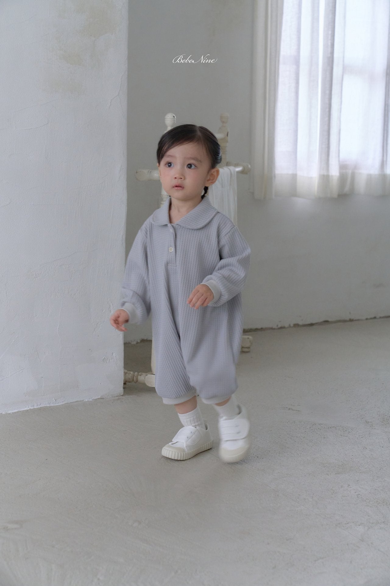 ［bebenine］Monaka Collar Suit