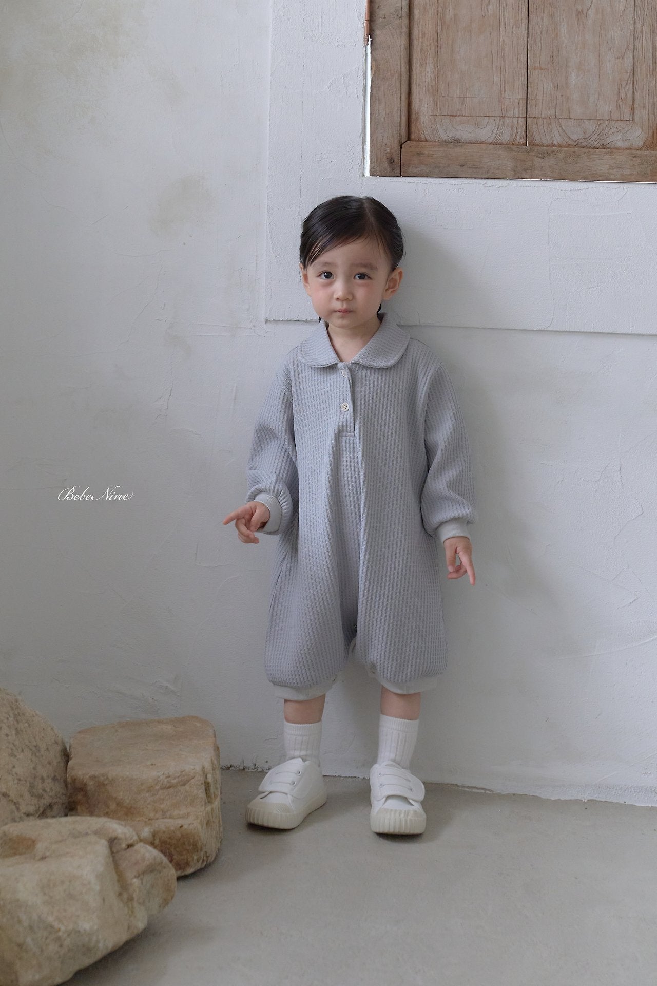 ［bebenine］Monaka Collar Suit
