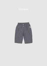 ［valubebe］Button check chino pants