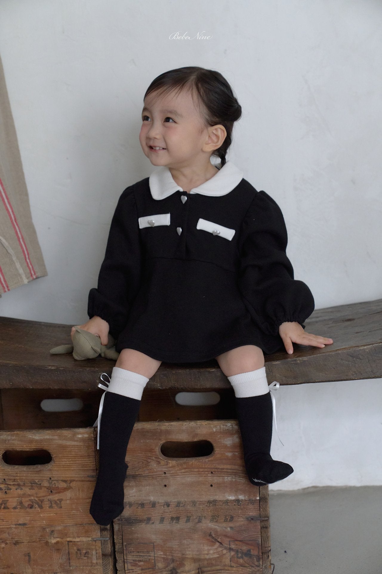 ［bebenine］Nine Ribbon Knee Socks Set