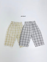 ［puipui］Brody check pants