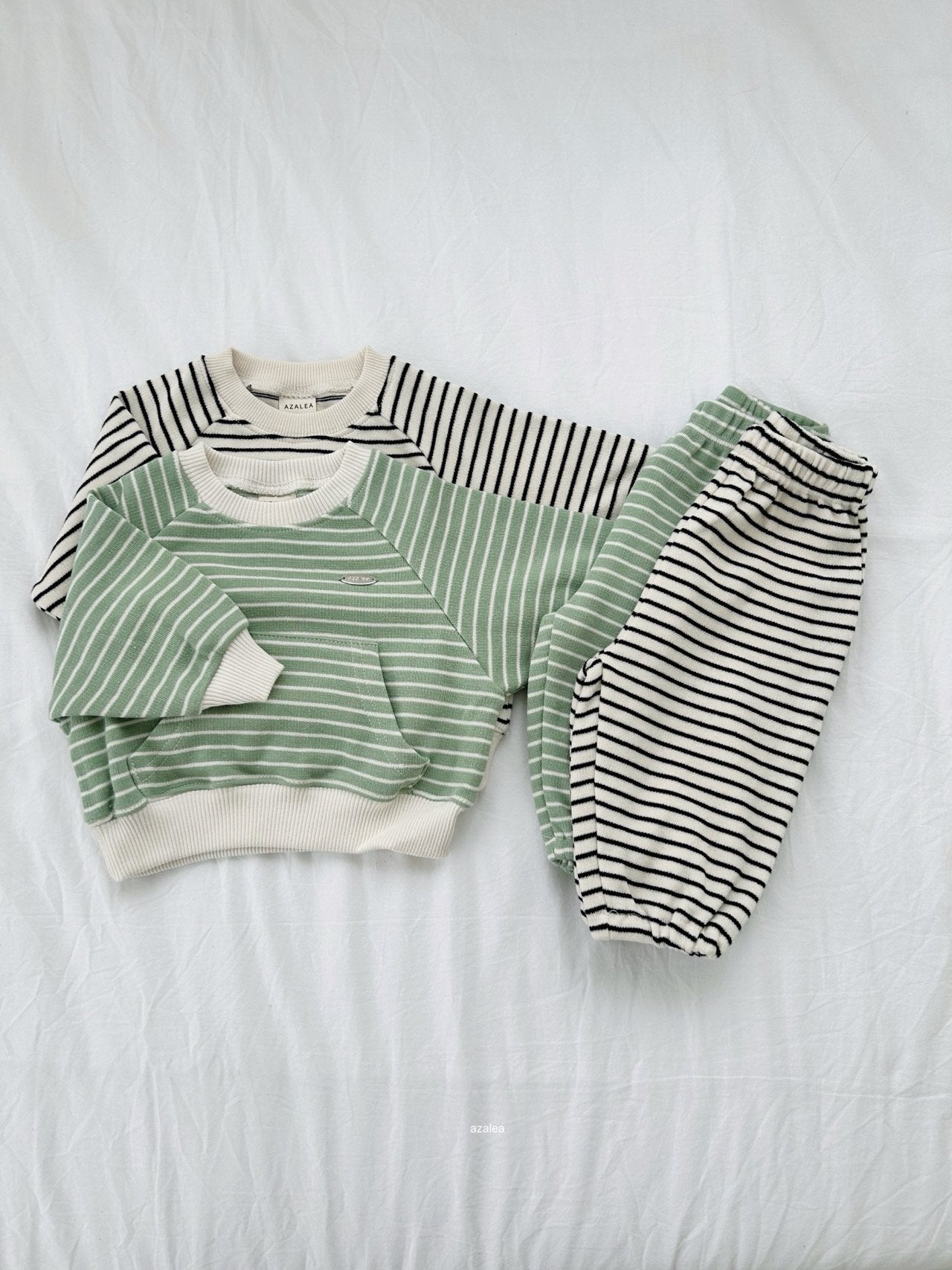 ［azalea］Jay stripe set up (baby)