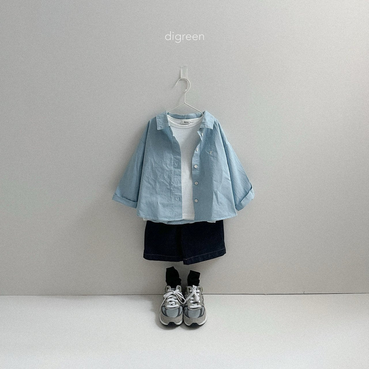 ［digreen］Non-fade bermuda shorts