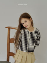 ［momo ann］Stripe cardigan