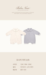 ［bebenine］Monaka Collar Suit