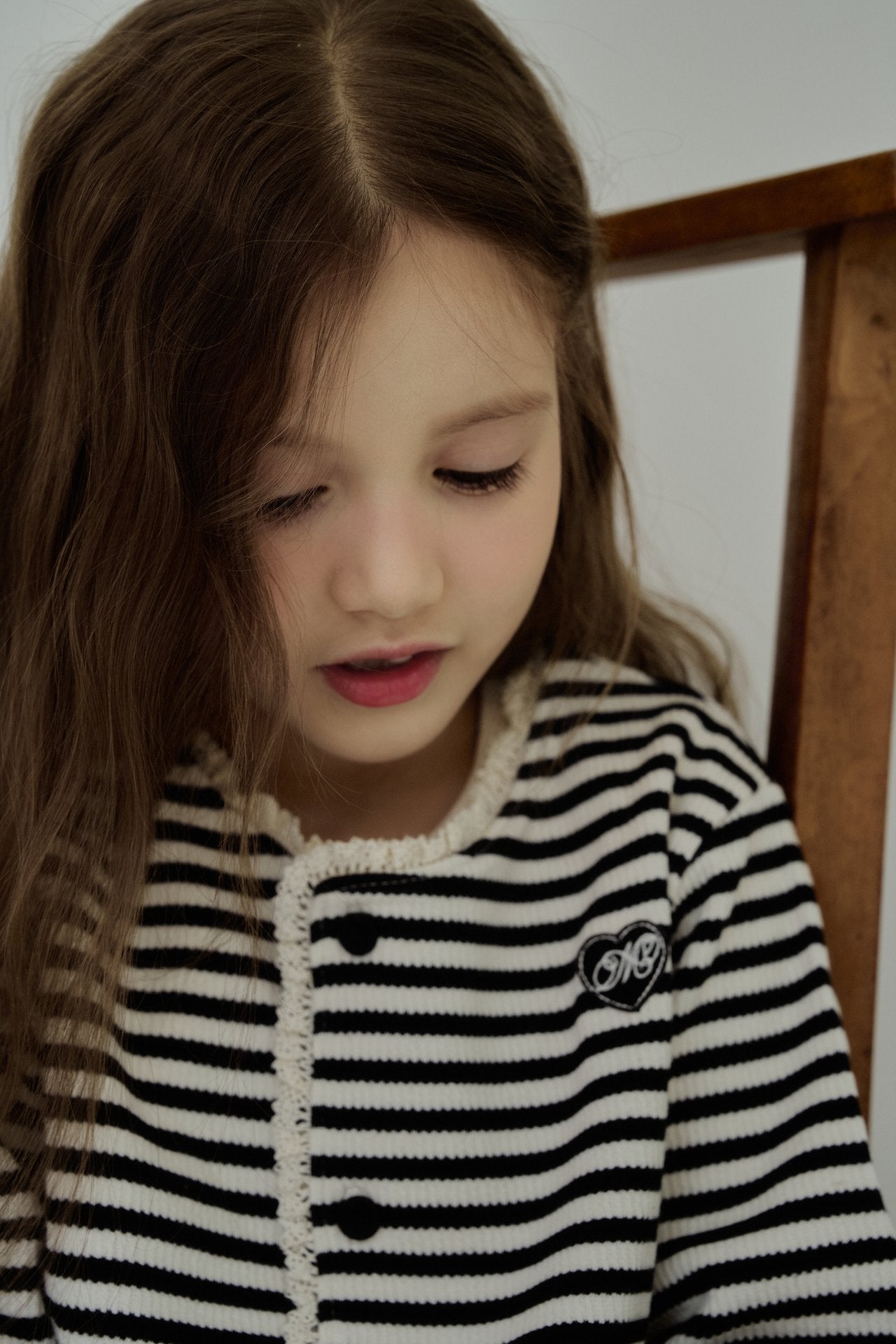 ［momo ann］Stripe cardigan