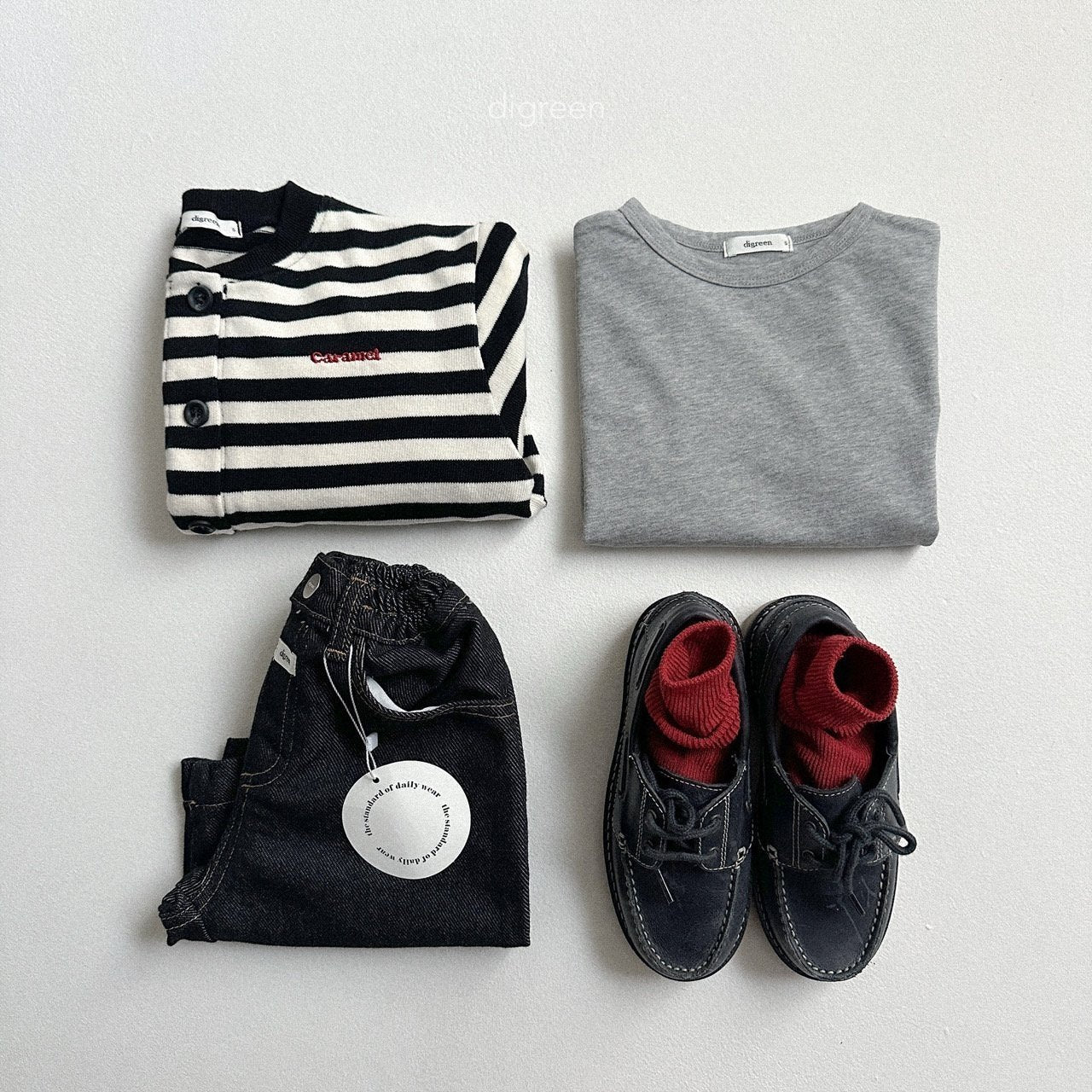 ［digreen］Non-fade bermuda shorts