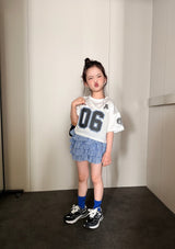 ［comma］Check cancan pants