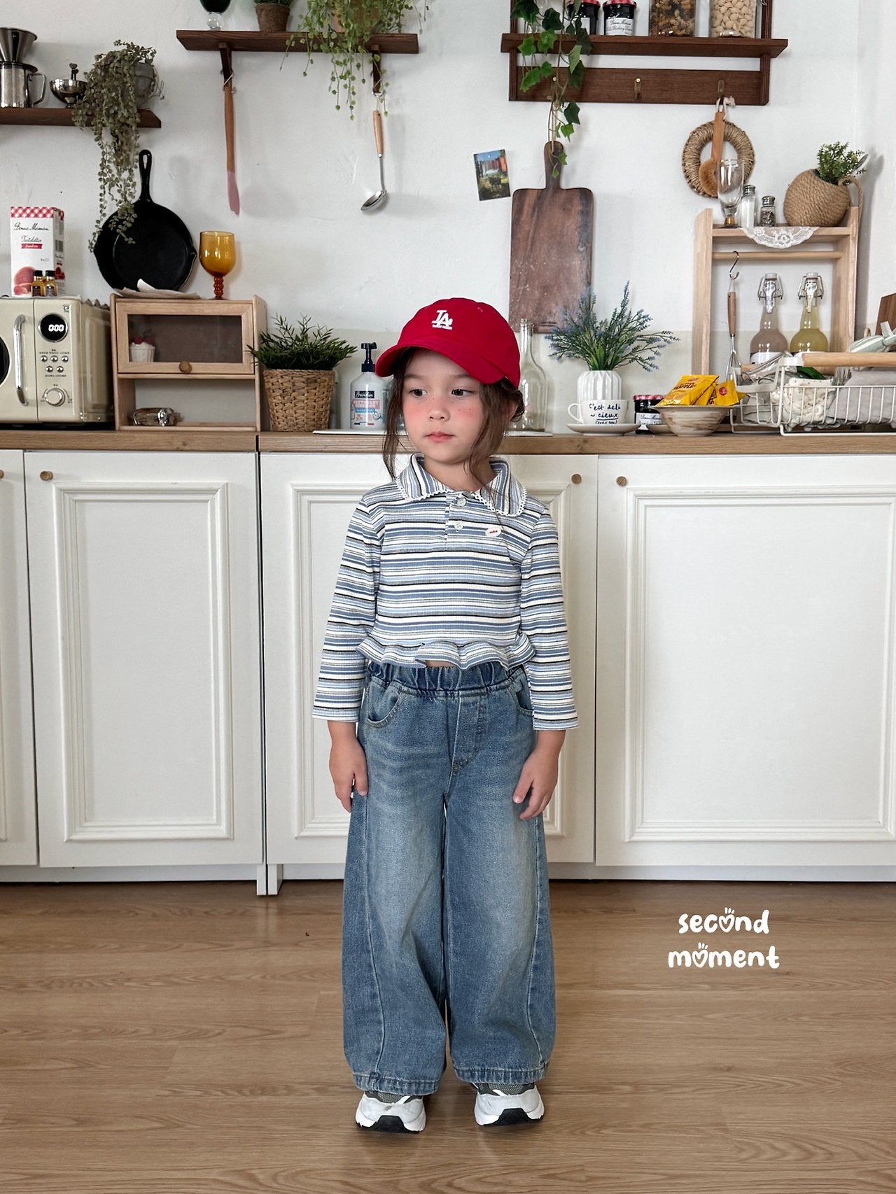 ［second moment］Muse denim pants