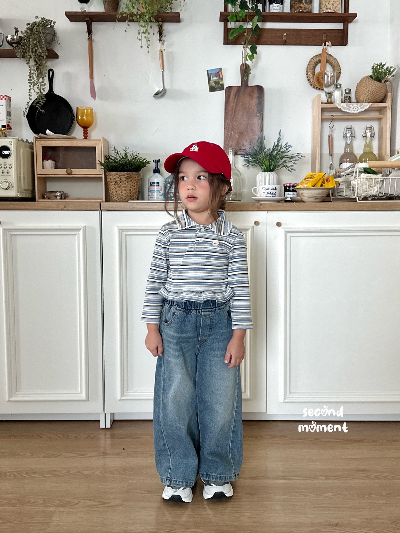 ［second moment］Muse denim pants