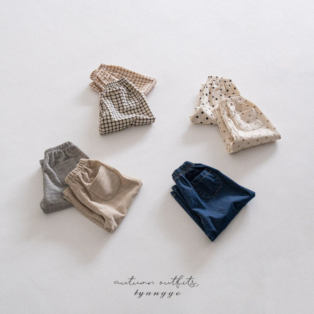 ［anggo］Autumn pie pants