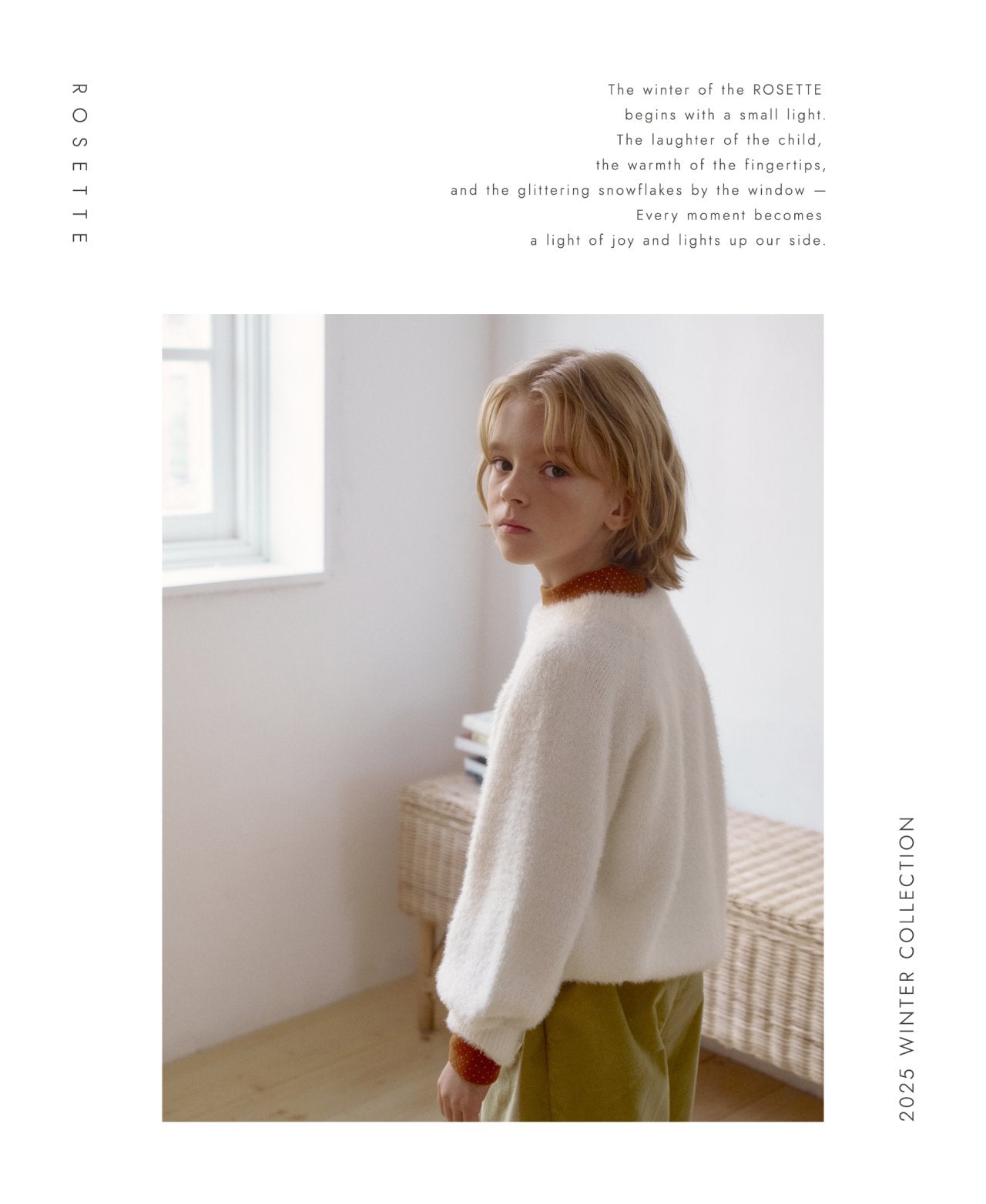 ［ROSETTE］Bunny round knit