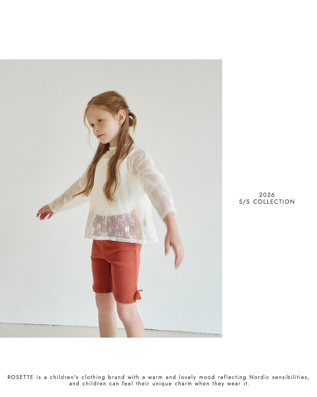 ［ROSETTE］Graice lace tops