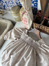 ［marron］Marchen smock rompers