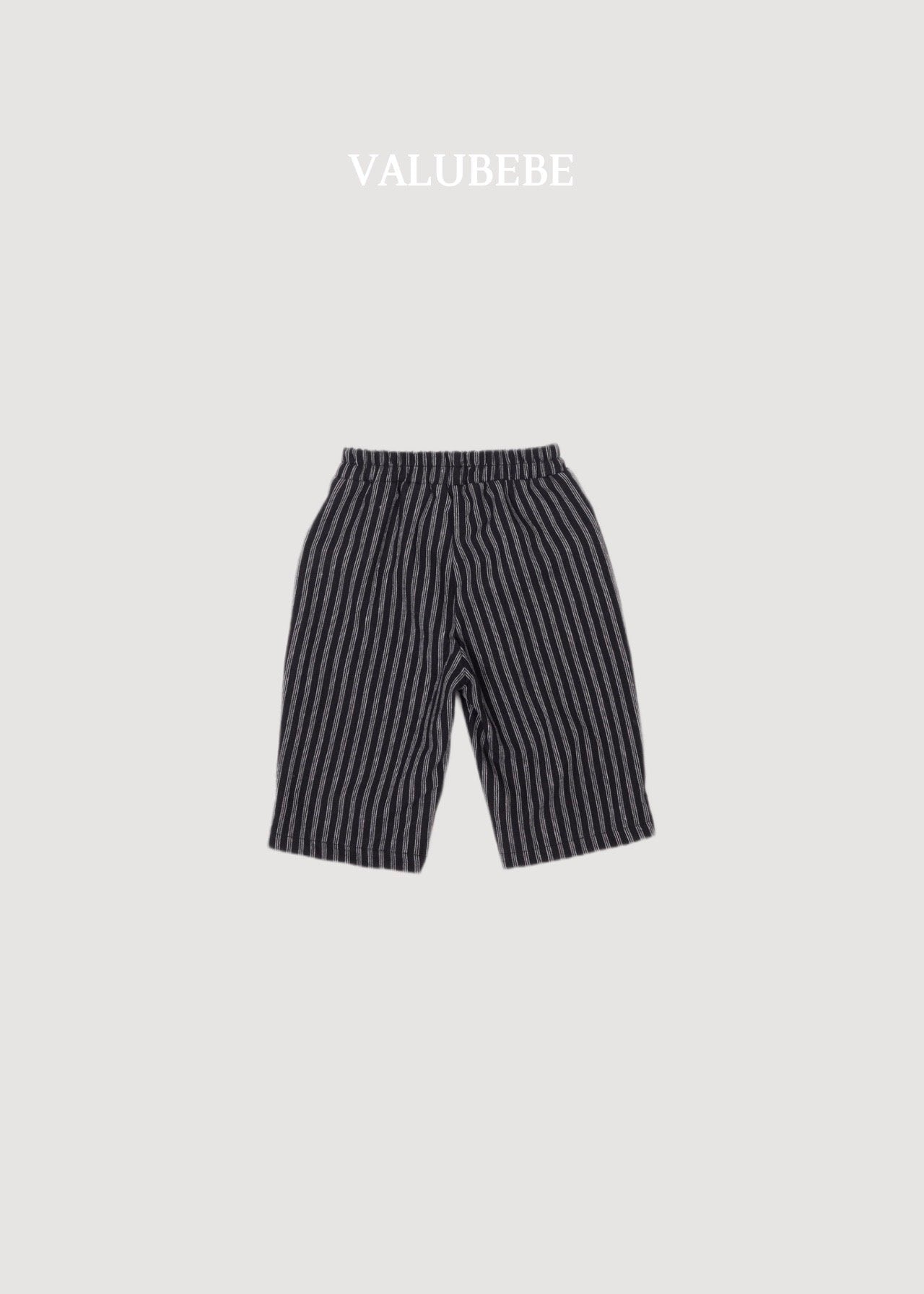 ［valubebe］Button stripe chino pants