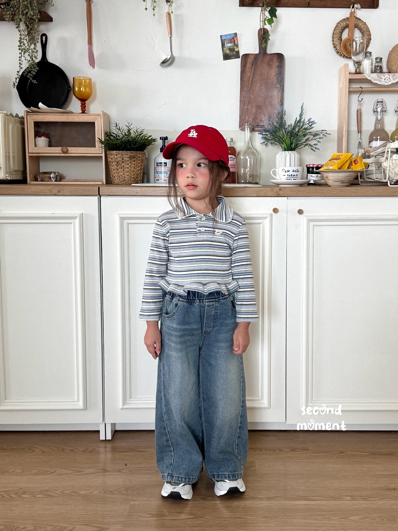 ［second moment］Muse denim pants
