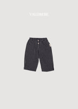 ［valubebe］Button stripe chino pants