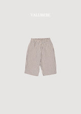 ［valubebe］Button stripe chino pants