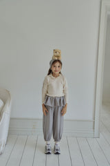 ［momo ann］Frill jogger pants
