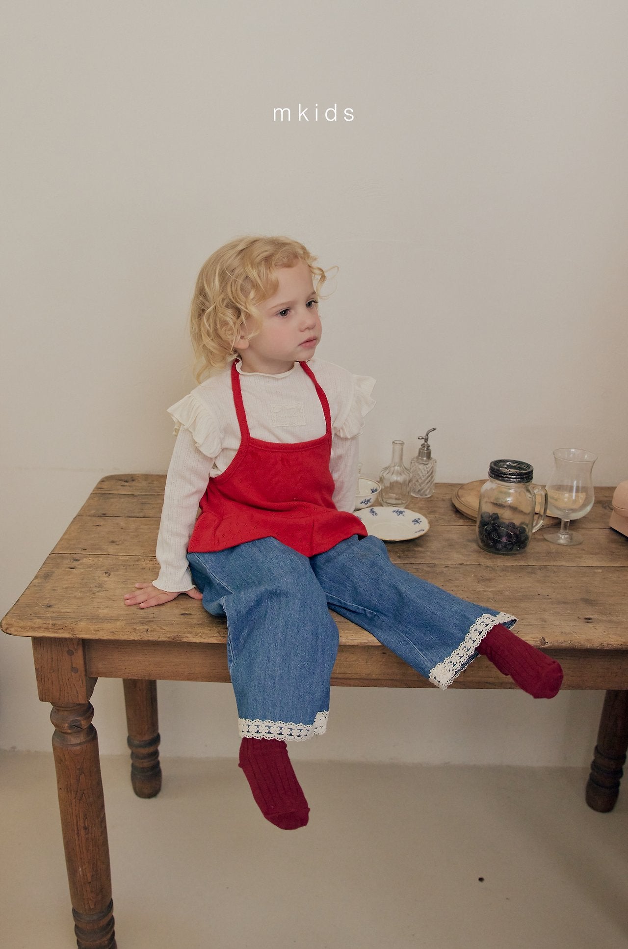 ［mkids］Hellin denim pants