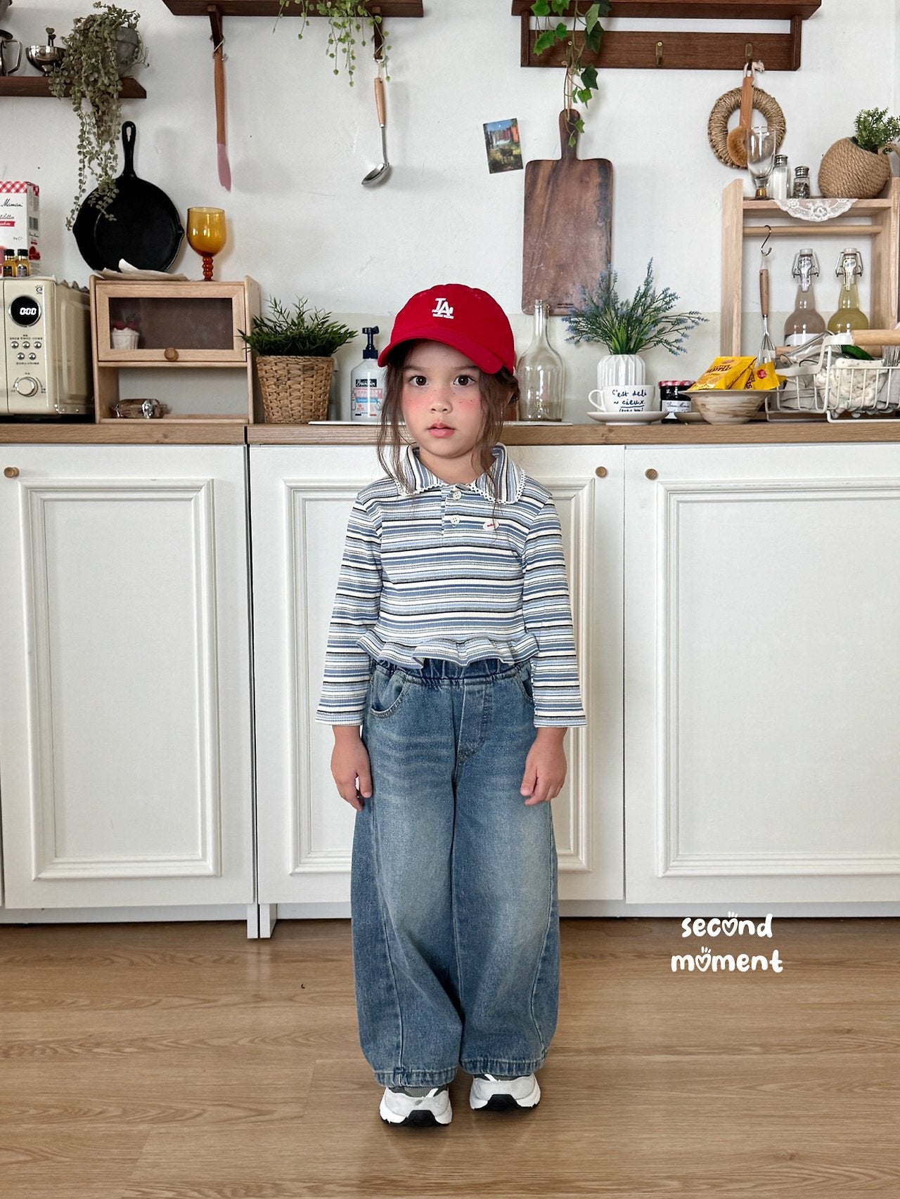 ［second moment］Muse denim pants
