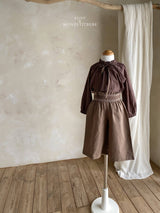 ［Mon petit bebe］Manou smoke pants