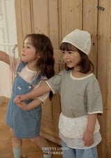 ［LINDO］Pretty stripe tops
