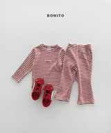 ［Bonito］Stripe slim set up