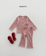 ［Bonito］Stripe slim set up