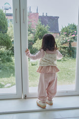 ［momo ann］Frill jogger pants