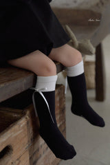 ［bebenine］Nine Ribbon Knee Socks Set