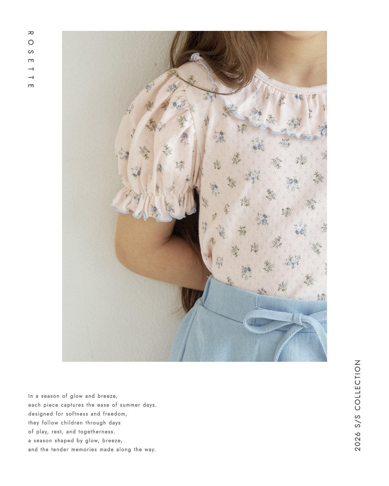 ［ROSETTE］Coco shirring puff tops
