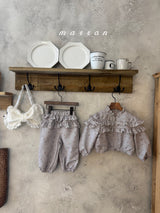 ［marron］Frill jacket