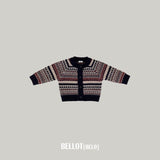 ［BELLOT］Nordic cashmere cardigan (kids)