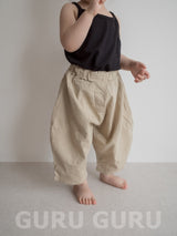 ［guruguru］Curve cotton pants