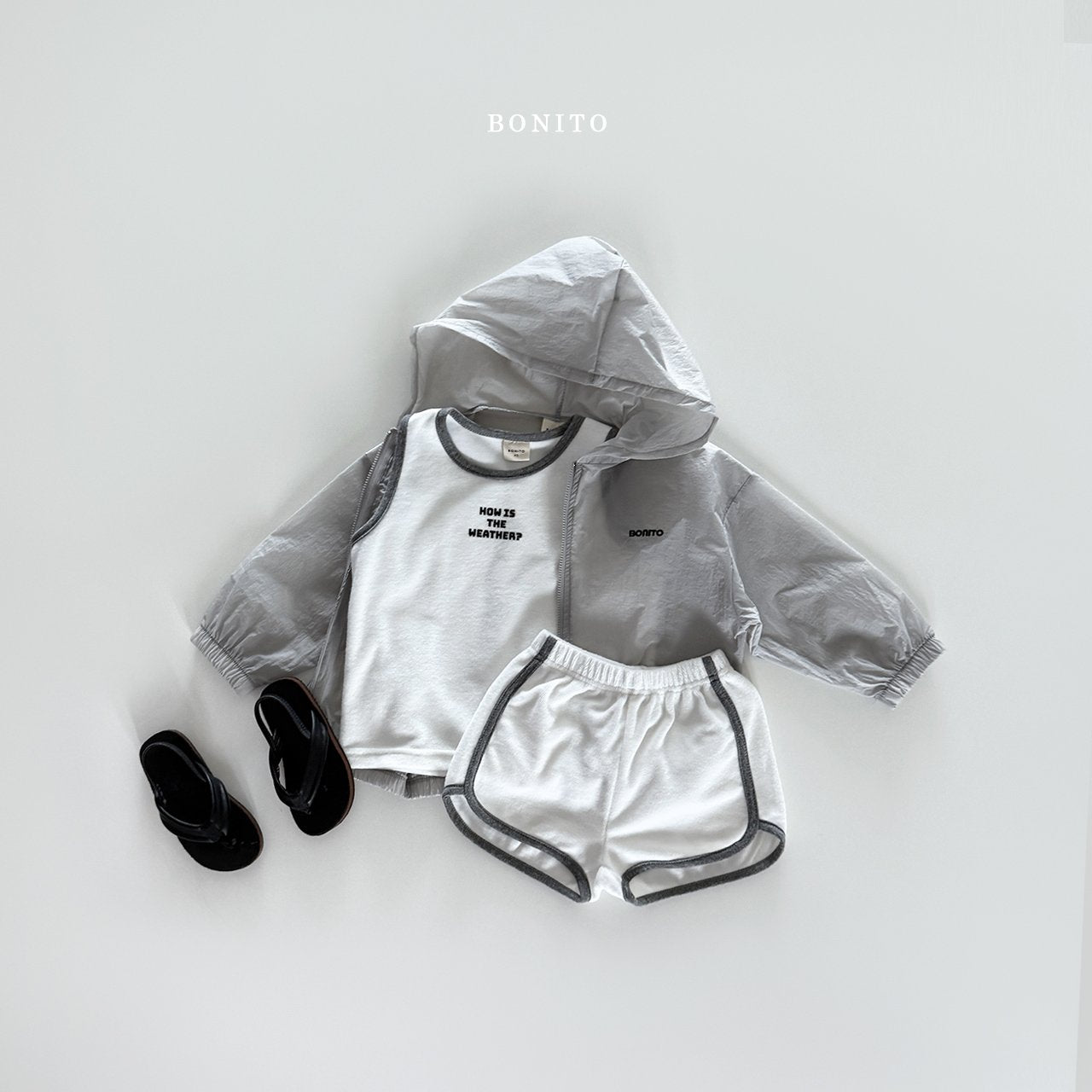 ［Bonito］Weather sleeveless set