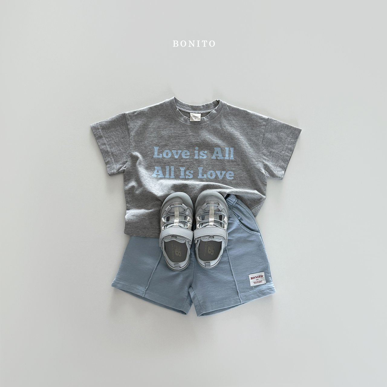 ［Bonito］Love is all tee (baby, kids, adult)