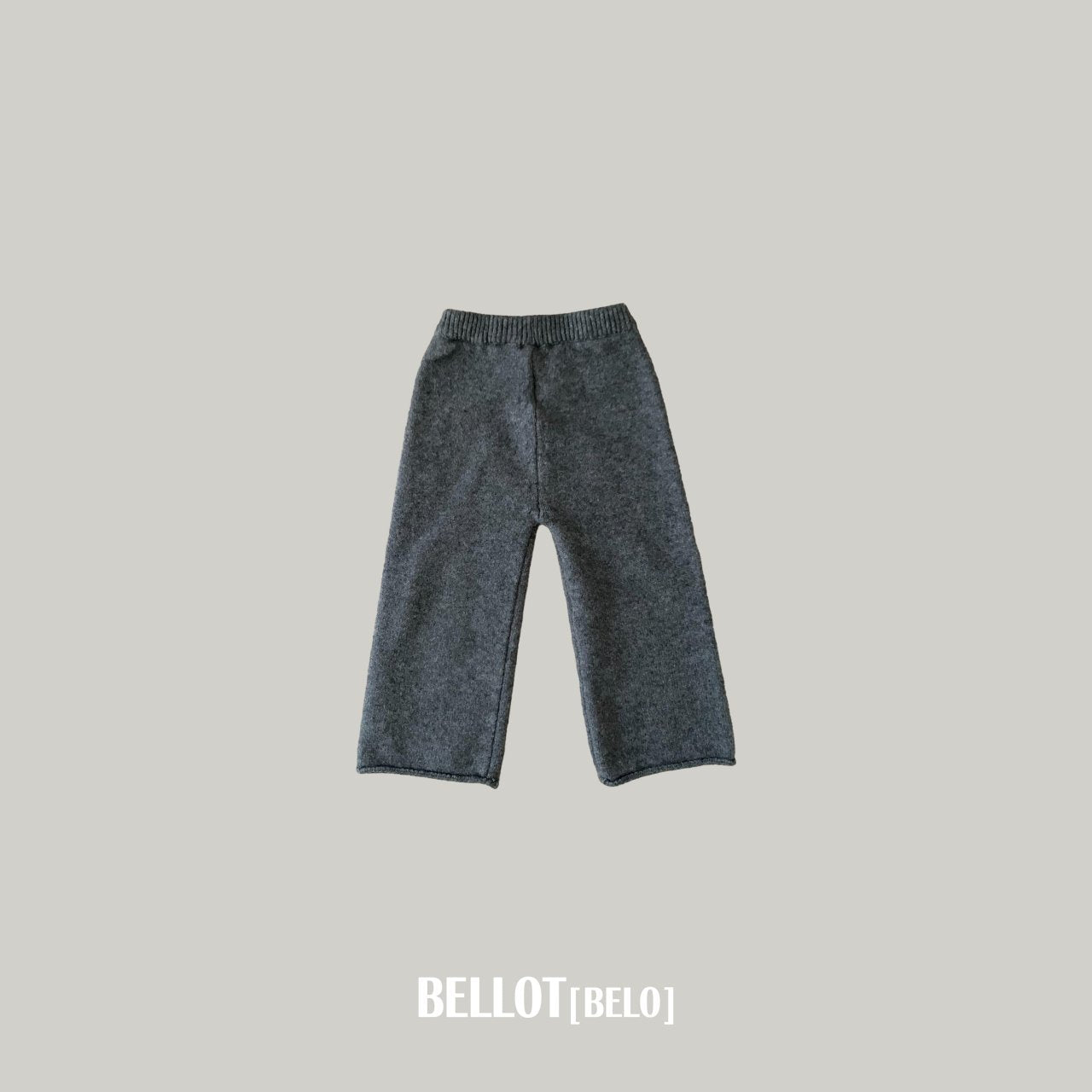 ［BELLOT］Uno knit pants (kids)