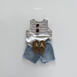 ［Bonito］Stripe sleeveless