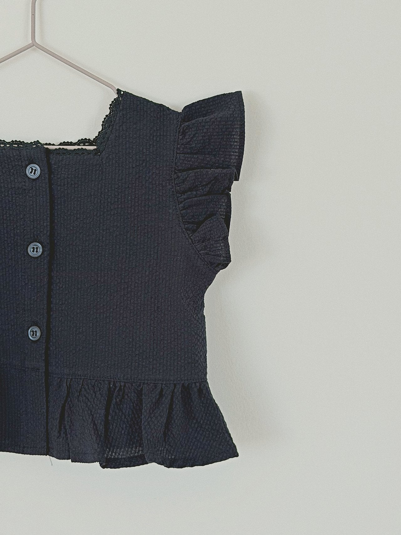 ［aladin］Lace square blouse