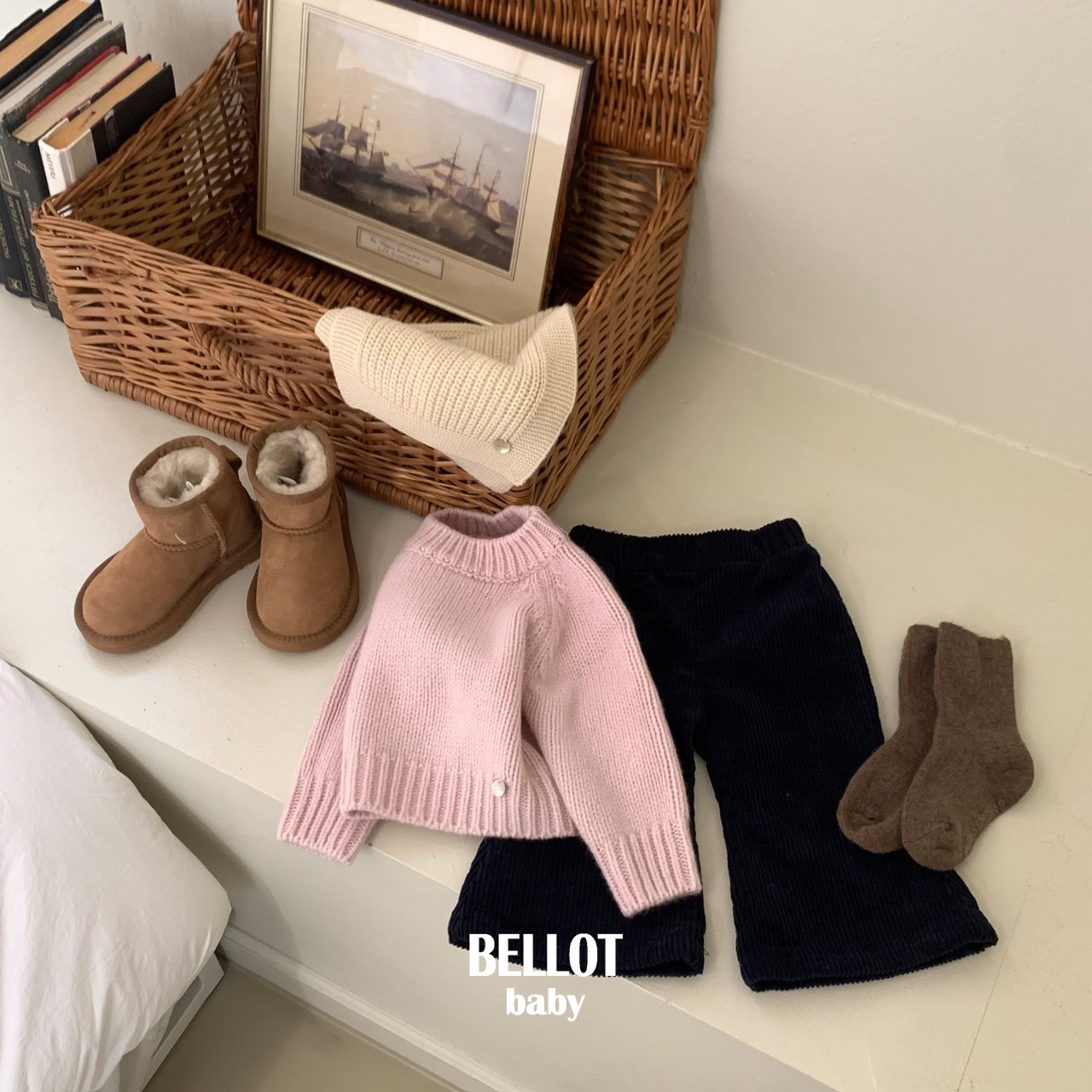 ［BELLOT］Via wool knit (baby)