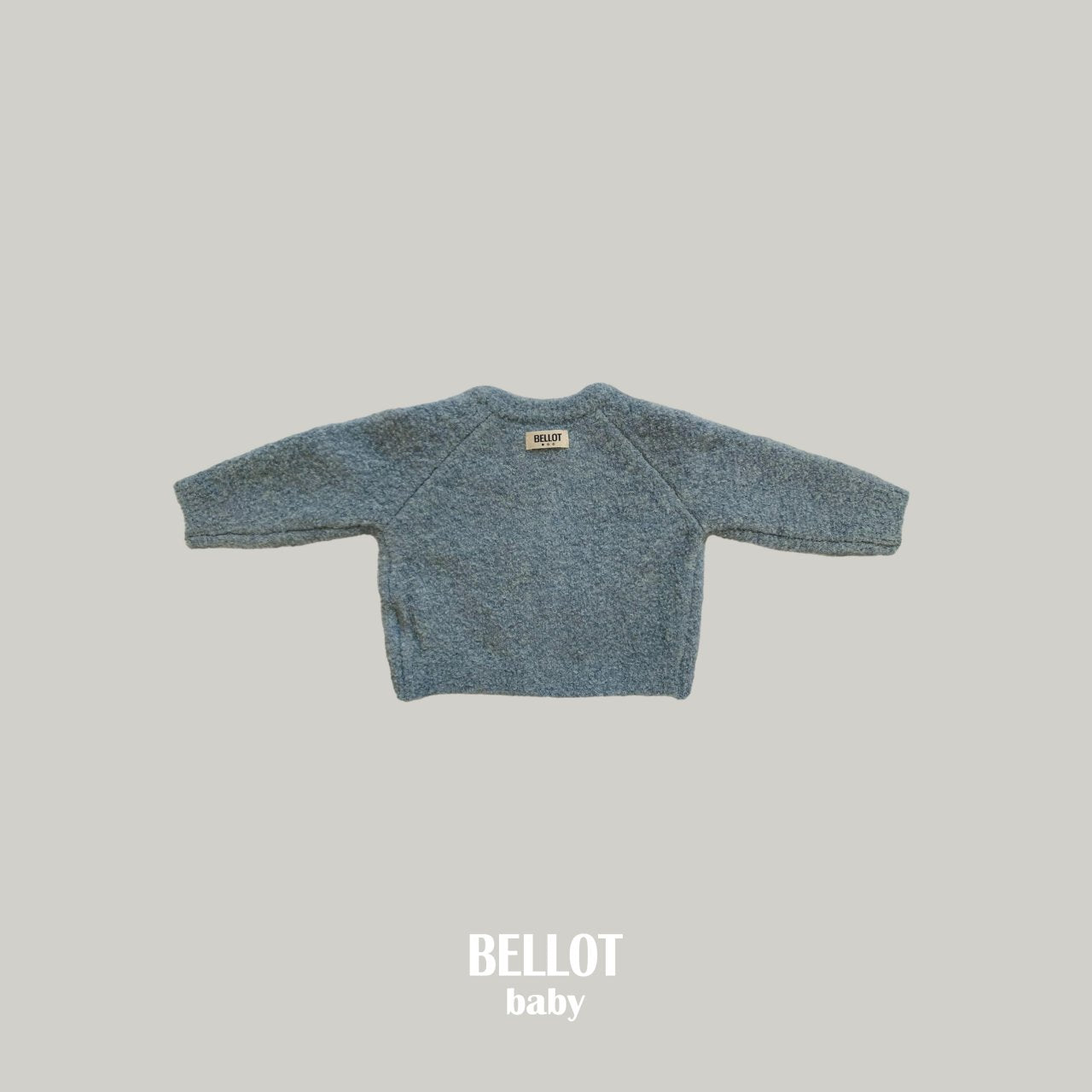 ［BELLOT］Curly alpaca cardigan (baby)