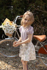 ［perrobebe］Amelie puff tee (lavender)