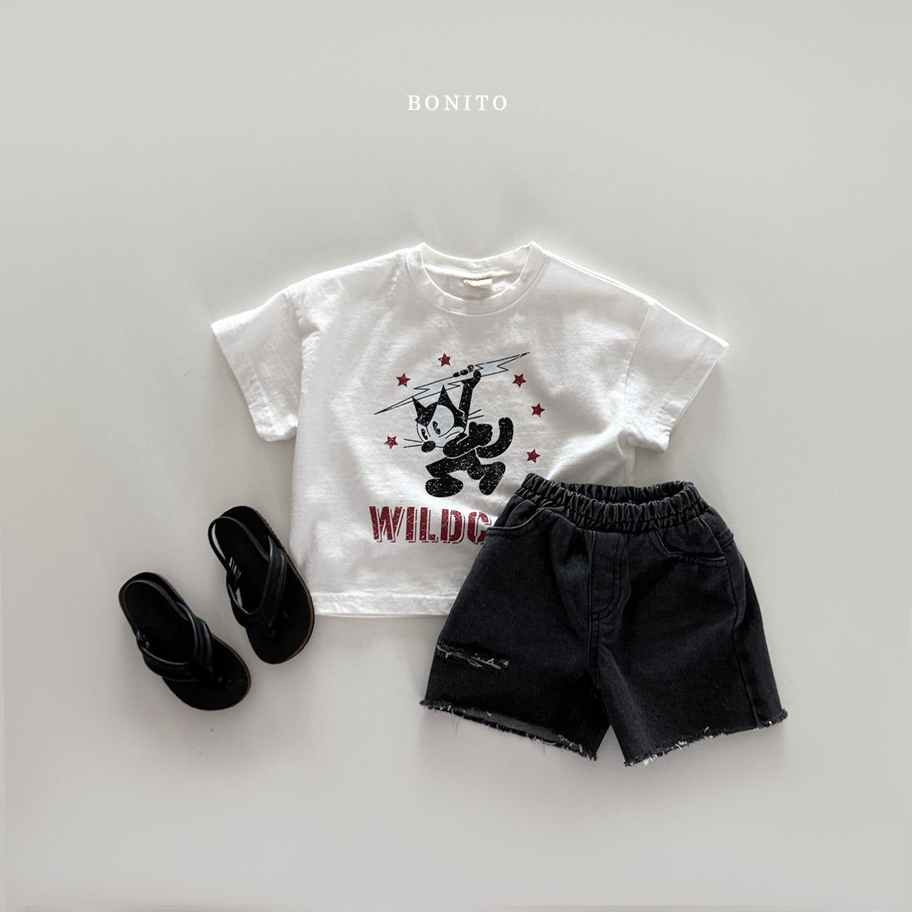 ［Bonito］Cutting denim pants