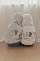 ［The beige］Bear Jumper