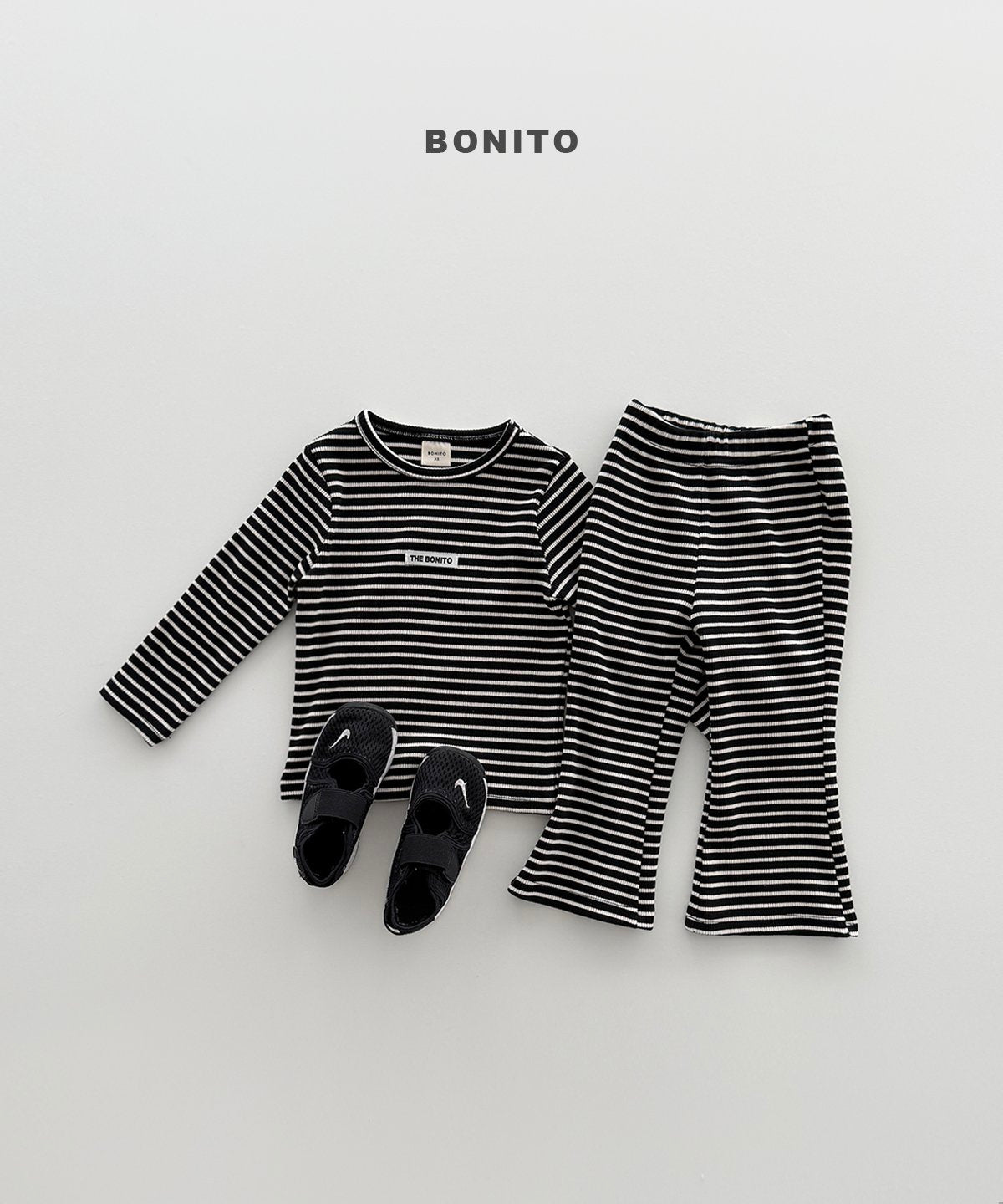 ［Bonito］Stripe slim set up