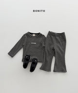 ［Bonito］Stripe slim set up